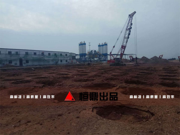 杭州第二繞城高速擴(kuò)容段梁場(chǎng)地基浙江強(qiáng)夯工程