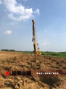 安徽合肥派和國際物流園區(qū)強夯工程