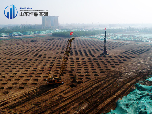 山東大數(shù)據(jù)能源管理中心項(xiàng)目地基強(qiáng)夯施工工程